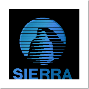 Sierra Blue Posters and Art